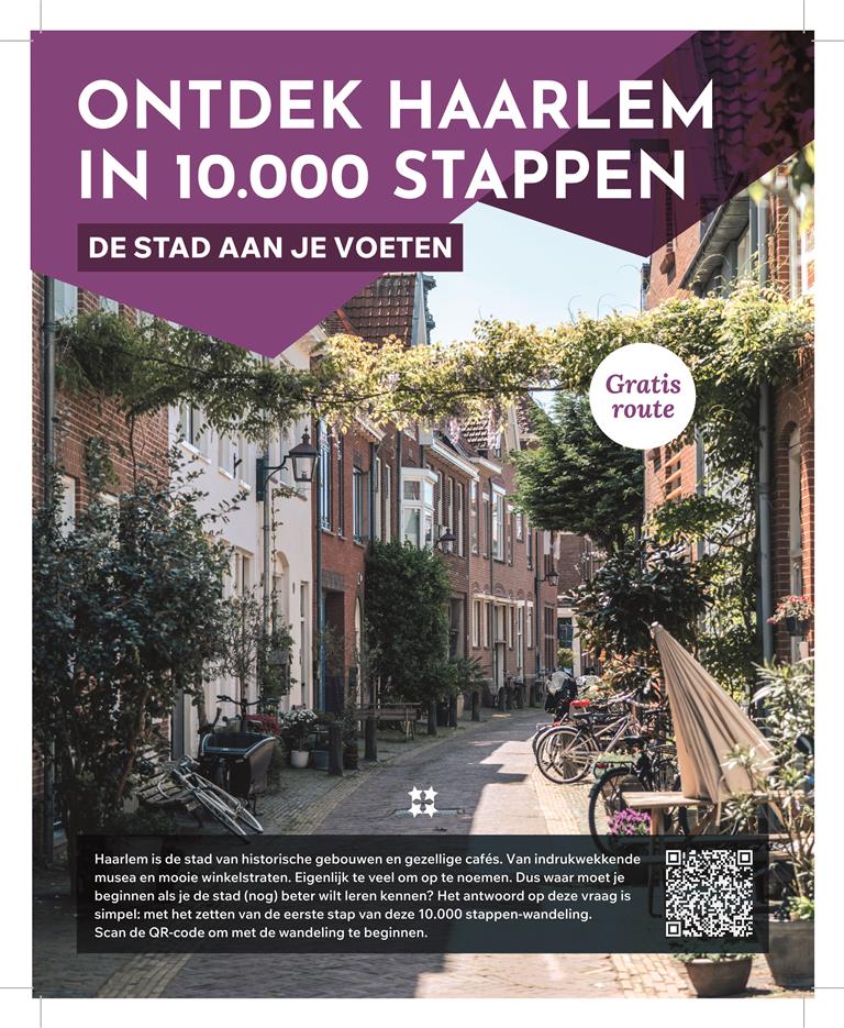 Ontdek Haarlem in 10.000 stappen